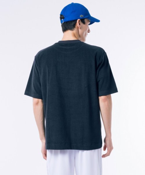 LACOSTE Mens(ラコステ　メンズ)/オーバーサイズ ハイゲージパイル地 半袖Tシャツ/img01