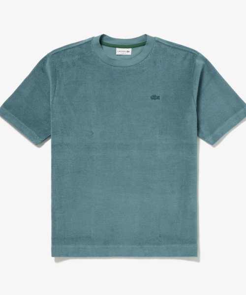 LACOSTE Mens(ラコステ　メンズ)/オーバーサイズ ハイゲージパイル地 半袖Tシャツ/img18