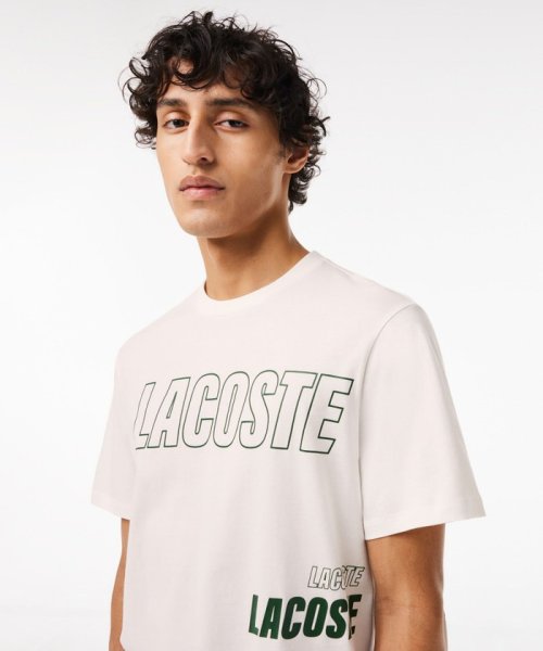 LACOSTE Mens(ラコステ　メンズ)/【EC限定】ランダムブランドネームロゴラウンジTシャツ/img01