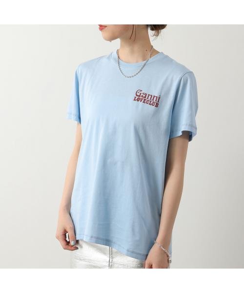 GANNI(ガニー)/GANNI 半袖 Tシャツ Thin Jersey Loveclub Relaxed T－shirt/img08