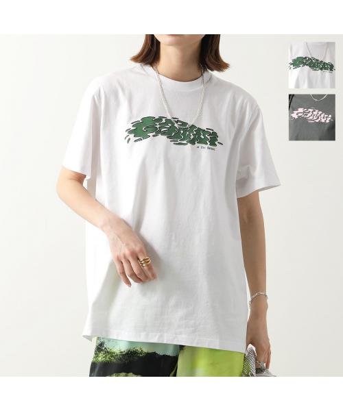 GANNI(ガニー)/GANNI 半袖 Tシャツ Future Heavy Jersey Ganni Relaxed T－shirt/img01