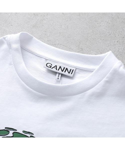 GANNI(ガニー)/GANNI 半袖 Tシャツ Future Heavy Jersey Ganni Relaxed T－shirt/img09
