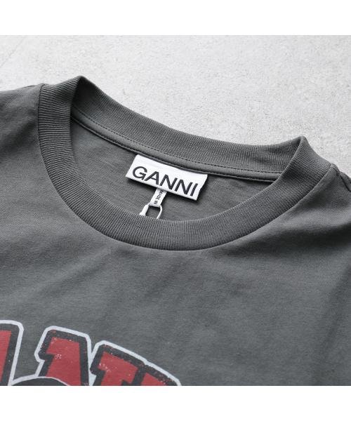 GANNI(ガニー)/GANNI 半袖 Tシャツ Future Heavy Drop Shoulder T－shirt/img09
