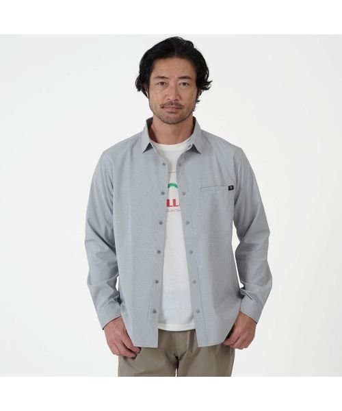  インセクトバリヤー ロングスリーブ チェックシャツ(INSECT BARRIER LS CHK SHIRT M)