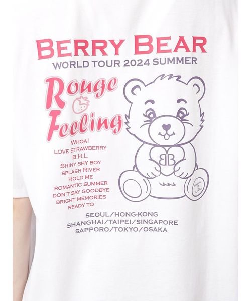sanideiz TOKYO(サニデイズ トウキョウ)/「Berry Bear」シリーズ ツアーTシャツ UNISEX/img12