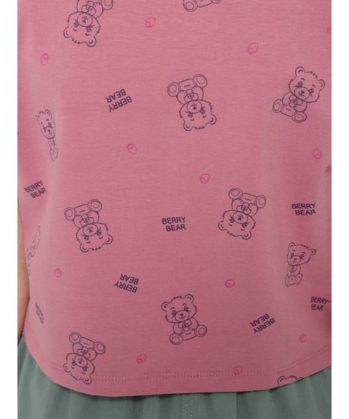 sanideiz TOKYO(サニデイズ トウキョウ)/「Berry Bear」シリーズ クロップトTシャツ GIRLS/img08