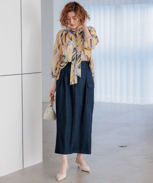 【WEB限定】Ratti ペインティングプリント ブラウス ペインティングプリント 品番 Ratti SKWOCS0208 ブラウス BLWOCS0208