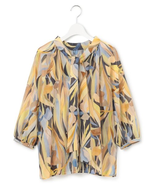 【WEB限定】Ratti ペインティングプリント ブラウス ペインティングプリント 品番 Ratti SKWOCS0208 ブラウス BLWOCS0208