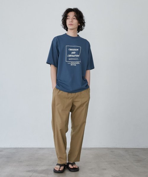 coen(coen)/【WELLTECT】boxロゴプリントTシャツ（WEB限定カラー）/img14