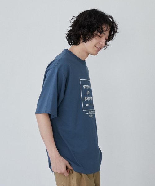 coen(coen)/【WELLTECT】boxロゴプリントTシャツ（WEB限定カラー）/img15