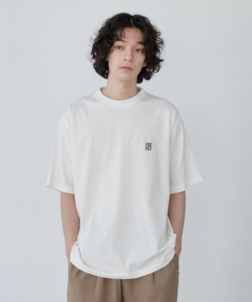 coen(coen)/【WELLTECT】ロゴバックプリントTシャツ（WEB限定カラー）/img05