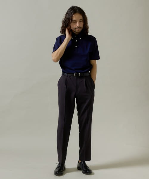 URBAN RESEARCH DOORS(アーバンリサーチドアーズ)/『吸水速乾』LIFE STYLE TAILOR　ボタンダウン半袖プルオーバー/img37