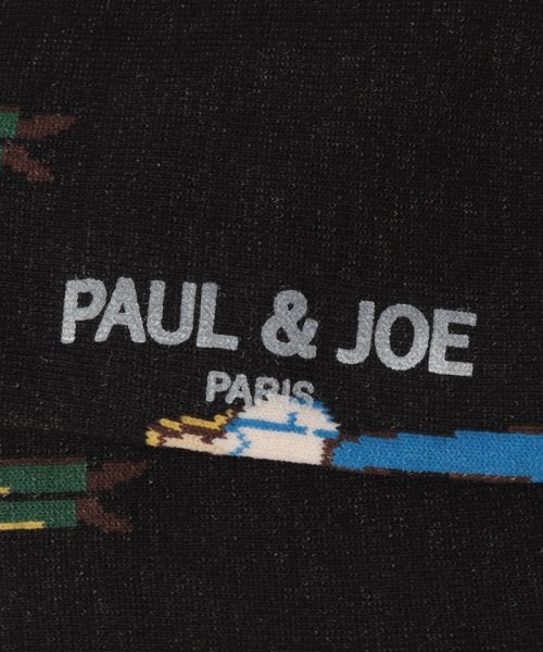 PAUL & JOE(ポール＆ジョー)/PAUL & JOE ピープル柄　クルー丈ソックス/img01