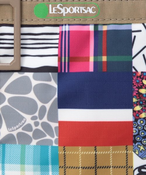 N/S ZIP TOTE50THグリッドパッチワーク N/S ZIP