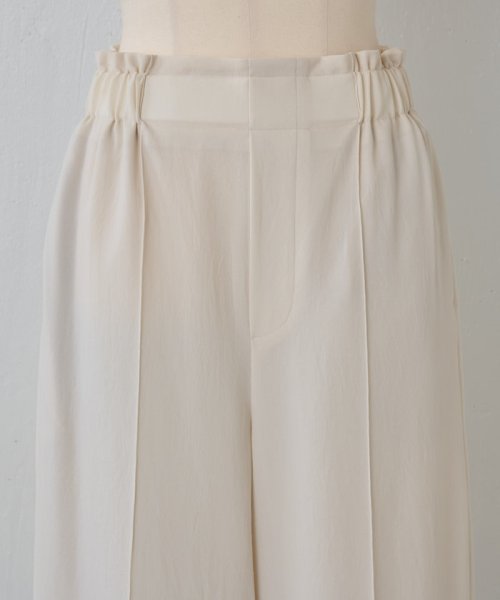 《LIVETART》ライトジョーゼットワイドパンツ LIVETART
