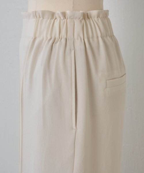 《LIVETART》ライトジョーゼットワイドパンツ LIVETART