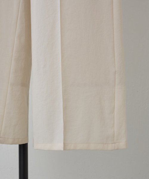 《LIVETART》ライトジョーゼットワイドパンツ LIVETART