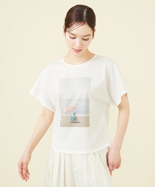 Sybilla(シビラ)/【PLAYA】ビーチサイドプリントTシャツ/img01