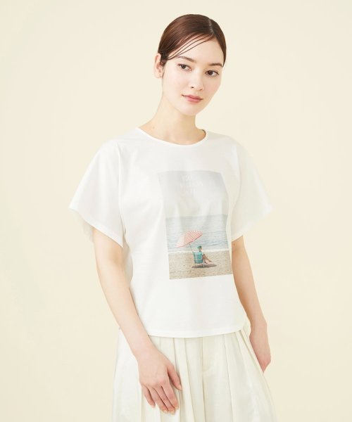 Sybilla(シビラ)/【PLAYA】ビーチサイドプリントTシャツ/img02