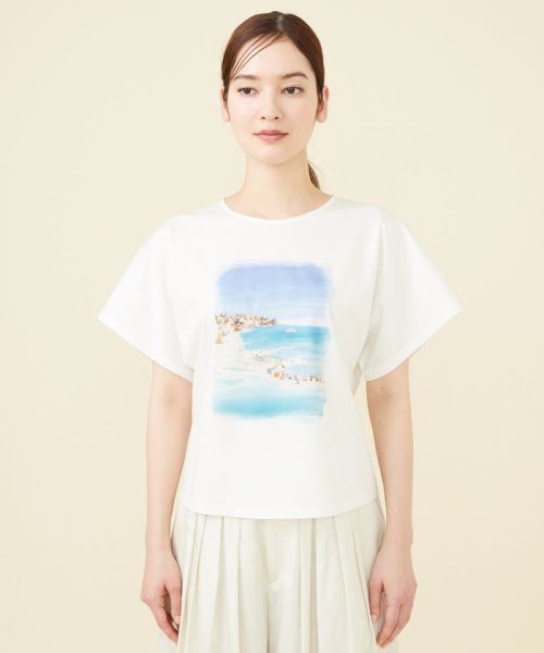 Sybilla(シビラ)/【PLAYA】ビーチサイドプリントTシャツ/img08