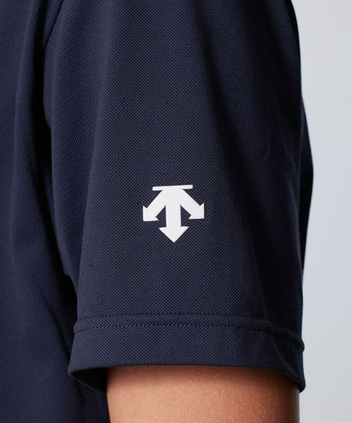 【DSG COLLECTION】モックネック半袖シャツ サンスクリーン