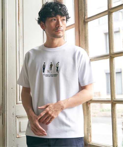 ikka(イッカ)/【親子おそろい】ポンチスリーメン刺繍Tシャツ/img16