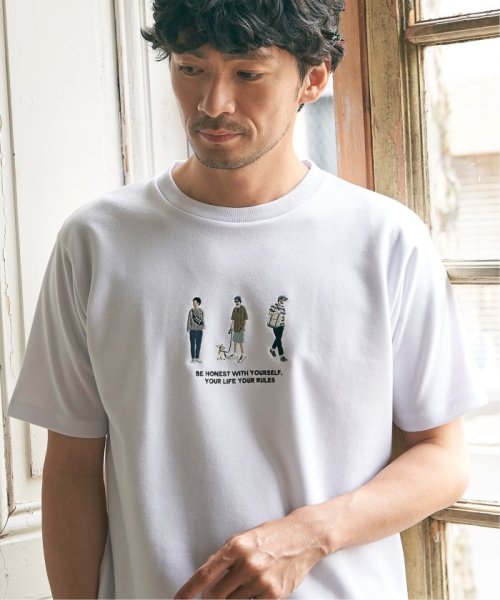 ikka(イッカ)/【親子おそろい】ポンチスリーメン刺繍Tシャツ/img17