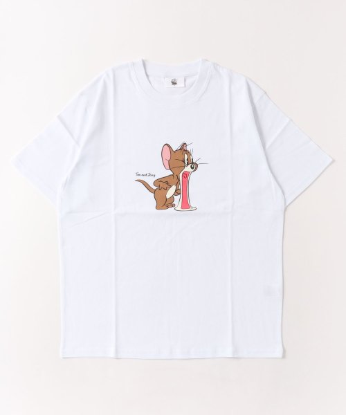 MARUKAWA(マルカワ)/Tom&Jerry/トムとジェリー ワンポイント 刺繍 半袖Tシャツ キャラクター Tシャツ メンズ レディース /img31
