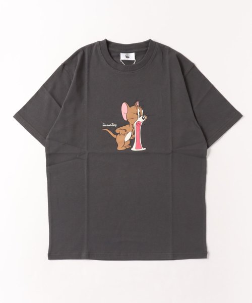MARUKAWA(マルカワ)/Tom&Jerry/トムとジェリー ワンポイント 刺繍 半袖Tシャツ キャラクター Tシャツ メンズ レディース /img32