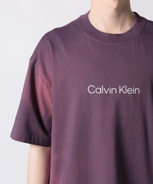 Calvin Klein(カルバンクライン)/【Calvin Klein / カルバンクライン】フロントロゴ プリント Tシャツ 半袖 40LM213/img03