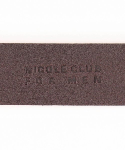 NICOLE CLUB FOR MEN(ニコルクラブフォーメン)/グラデーションレザーベルト/img04