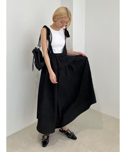 【WEB限定カラー】3WAYバルーンジャガードスカート 予めご了承ください