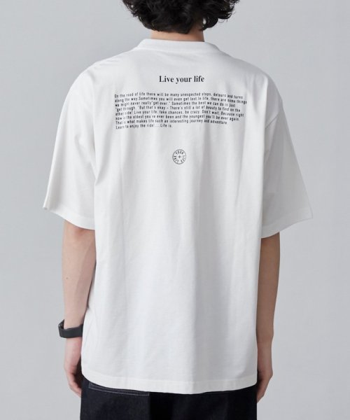 coen(coen)/【WELLTECT】メッセージロゴプリントTシャツ（WEB限定カラー）/img25