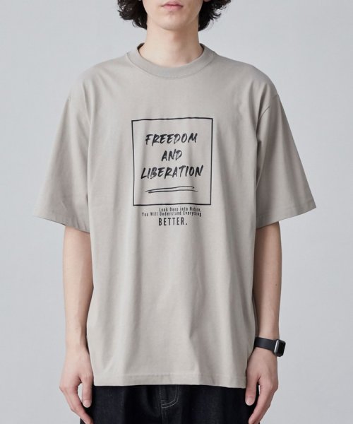 coen(coen)/【WELLTECT】boxロゴプリントTシャツ（WEB限定カラー）/img19