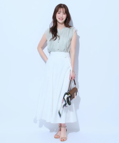 サマーエアリーフリルブラウス 予めご了承ください