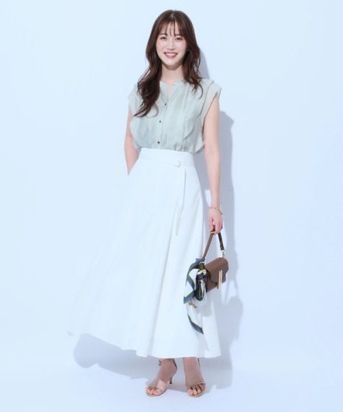 サマーエアリーフリルブラウス 予めご了承ください