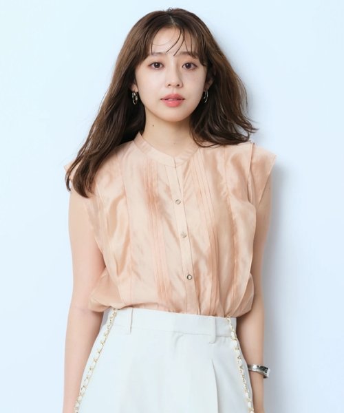 サマーエアリーフリルブラウス 予めご了承ください