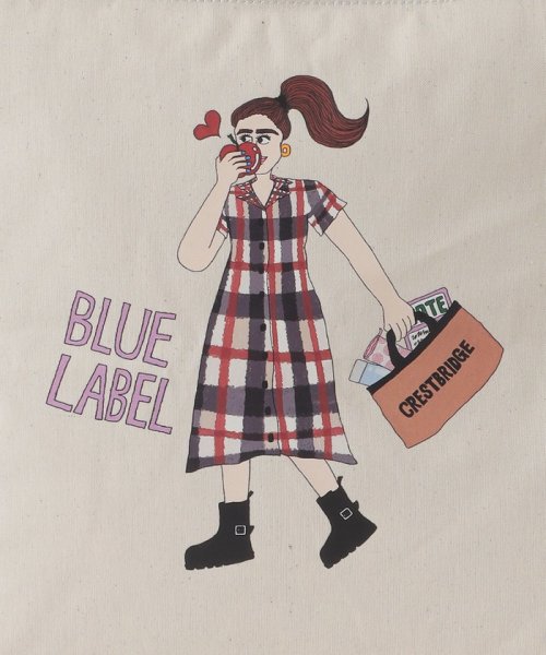 BLUE LABEL CRESTBRIDGE(BLUE LABEL CRESTBRIDGE)/【クラーク志織コラボ】プリントトート/img11