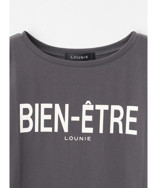 LOUNIE(ルーニィ)/ロゴプリントTシャツ/img01