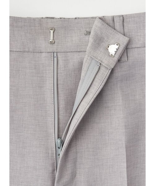 ワイドクロップドパンツ 