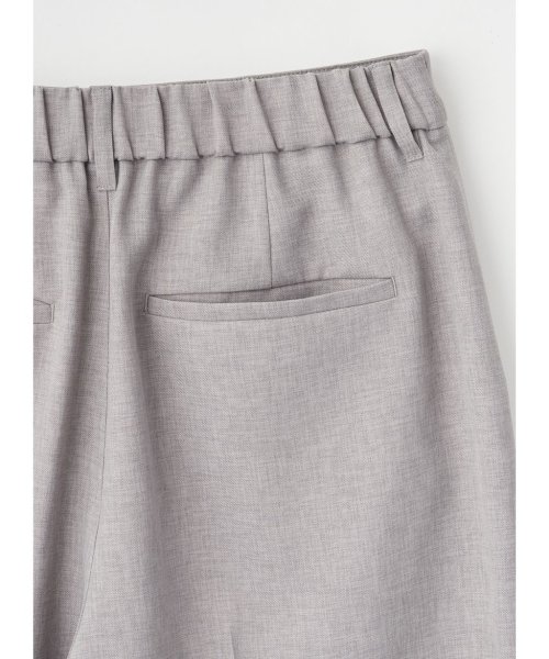 ワイドクロップドパンツ 