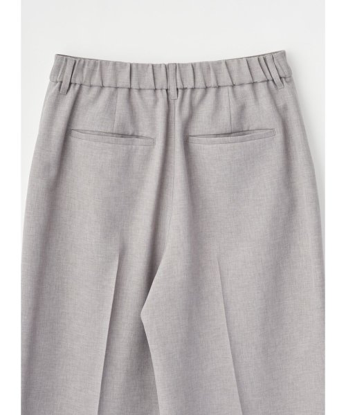 ワイドクロップドパンツ 
