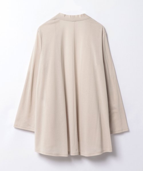 【接触冷感 洗える】袖ターンナップのライトハオリ 