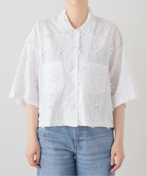 SLOBE IENA(スローブ　イエナ)/crinkle crinkle crinkle 3D embroidery S/S shirts CC－2540/img30