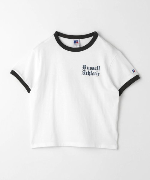 green label relaxing （Kids）(グリーンレーベルリラクシング（キッズ）)/【別注】＜RUSSELL ATHLETIC＞プリント リンガー Tシャツ 100cm－130cm/img08