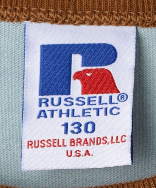 green label relaxing （Kids）(グリーンレーベルリラクシング（キッズ）)/【別注】＜RUSSELL ATHLETIC＞プリント リンガー Tシャツ 100cm－130cm/img15