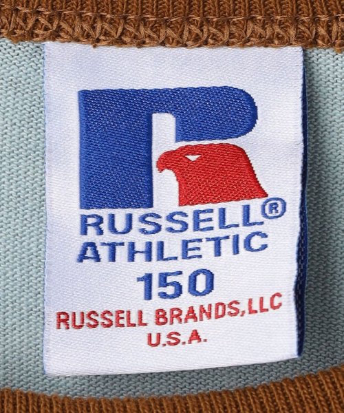 green label relaxing （Kids）(グリーンレーベルリラクシング（キッズ）)/【別注】＜RUSSELL ATHLETIC＞プリント リンガー Tシャツ 140cm－150cm/img14