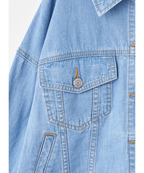 デニムショートジャケット 