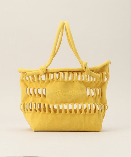 Spick & Span(スピック＆スパン)/≪一部店舗+WEB限定≫beautiful people konbu knit shopping busket bag S 1415611941/img17