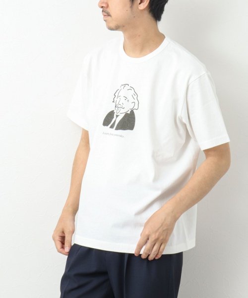 NOLLEY’S goodman(ノーリーズグッドマン)/【BARNS OUTFITTERS/バーンズアウトフィッターズ】別注 TUBE Tシャツ learn from yesterday/img04